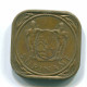 5 CENTS 1972 SURINAM NIEDERLANDE Nickel-Brass Koloniale Münze #S12964.D.A - Suriname 1975 - ...