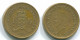 1 GULDEN 1993 NETHERLANDS ANTILLES Aureate Steel Colonial Coin #S12158.U.A - Nederlandse Antillen