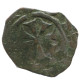 CRUSADER CROSS Authentic Original MEDIEVAL EUROPEAN Coin 0.7g/16mm #AC321.8.F.A - Autres – Europe