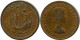 HALF PENNY 1964 UK GROßBRITANNIEN GREAT BRITAIN Münze XF #M10194.D.A - C. 1/2 Penny