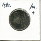 1 GULDEN 1982 NEERLANDÉS NETHERLANDS Moneda #AU303.E.A - 1980-2001 : Beatrix