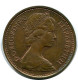 PENNY 1980 UK GROßBRITANNIEN GREAT BRITAIN Münze #AX090.D.A - 1 Penny & 1 New Penny