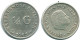 1/4 GULDEN 1962 NIEDERLÄNDISCHE ANTILLEN SILBER Koloniale Münze #NL11172.4.D.A - Nederlandse Antillen
