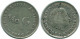 1/10 GULDEN 1966 ANTILLES NÉERLANDAISES ARGENT Colonial Pièce #NL12834.3.F.A - Nederlandse Antillen