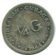 1/4 GULDEN 1944 CURACAO Netherlands SILVER Colonial Coin #NL10702.4.U.A - Curacao