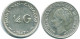 1/4 GULDEN 1947 CURACAO Netherlands SILVER Colonial Coin #NL10766.4.U.A - Curaçao