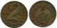 2 FORINT 1974 HUNGRÍA HUNGARY Moneda #AY638.E.A - Hongrie
