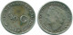 1/10 GULDEN 1948 CURACAO Netherlands SILVER Colonial Coin #NL12020.3.U.A - Curaçao
