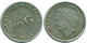 1/10 GULDEN 1948 CURACAO NÉERLANDAIS NETHERLANDS ARGENT Colonial Pièce #NL11948.3.F.A - Curaçao