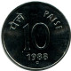 10 PAISE 1988 INDIA UNC Coin #M10105.U.A - India