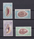 NOUVELLE-CALEDONIE 1970 PA N°113/16 NEUF** COQUILLAGES - Ungebraucht