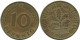 10 PFENNIG 1950 D BRD ALEMANIA Moneda GERMANY #AD850.9.E.A - 10 Pfennig