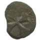 CRUSADER CROSS Authentic Original MEDIEVAL EUROPEAN Coin 0.3g/12mm #AC420.8.E.A - Andere - Europa