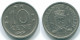 10 CENTS 1971 NIEDERLÄNDISCHE ANTILLEN Nickel Koloniale Münze #S13400.D.A - Antillas Neerlandesas