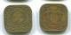 5 CENTS 1966 SURINAME NEERLANDÉS NETHERLANDS Nickel-Brass #S12780.E.A - Surinam 1975 - ...