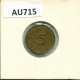 5 PFENNIG 1950 BRD DEUTSCHLAND Münze GERMANY #AU715.D.A - 5 Pfennig