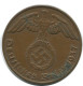 1 REICHSPFENNIG 1937 A DEUTSCHLAND Münze GERMANY #AD901.9.D.A - 1 Reichspfennig
