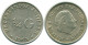 1/4 GULDEN 1963 NETHERLANDS ANTILLES SILVER Colonial Coin #NL11192.4.U.A - Antilles Néerlandaises