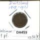 1 RENTENPFENNIG 1931 F DEUTSCHLAND Münze GERMANY #DA459.2.D.A - 1 Renten- & 1 Reichspfennig