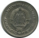 1 DINAR 1965 YUGOSLAVIA Moneda #AZ585.E.A - Yougoslavie