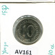 10 DINARA 1987 YUGOSLAVIA Coin #AV161.U.A - Yougoslavie