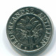 10 CENTS 1991 NIEDERLÄNDISCHE ANTILLEN Nickel Koloniale Münze #S11325.D.A - Antilles Néerlandaises