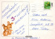 FELIZ CUMPLEAÑOS 3 Año De Edad CHICA NIÑOS Vintage Tarjeta Postal CPSM #PBT897.A - Anniversaire