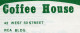 Menu.Greentrees.Coffee House 42 West 50 Street New York Amérique. - Menus