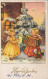 ANGEL CHRISTMAS Holidays Vintage Postcard CPSMPF #PAG710.GB - Anges