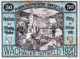 50 HELLER 1920 Stadt WACHAU Niedrigeren Österreich Notgeld Banknote #PE710 - [11] Local Banknote Issues