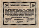 50 HELLER 1920 Stadt WACHAU Niedrigeren Österreich Notgeld Banknote #PE078 - [11] Local Banknote Issues