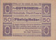 50 HELLER 1920 Stadt STADL-PAURA Oberösterreich Österreich Notgeld Papiergeld Banknote #PG771 - [11] Local Banknote Issues