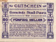 50 HELLER 1920 Stadt STADL-PAURA Oberösterreich Österreich Notgeld #PE327 - [11] Local Banknote Issues