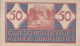 50 HELLER 1920 Stadt SONNBERG Oberösterreich Österreich Notgeld Banknote #PE643 - [11] Emissions Locales