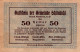 50 HELLER 1920 Stadt SCHoNBICHEL Niedrigeren Österreich Notgeld #PE799 - [11] Local Banknote Issues