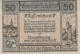 50 HELLER 1920 Stadt SCHEIBBS Niedrigeren Österreich Notgeld Papiergeld Banknote #PG789 - [11] Local Banknote Issues