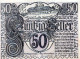 50 HELLER 1920 Stadt SANKT VEIT IM PONGAU Salzburg Österreich Notgeld Papiergeld Banknote #PG696 - [11] Local Banknote Issues