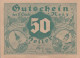50 HELLER 1920 Stadt RETZ Niedrigeren Österreich Notgeld Banknote #PE595 - [11] Emissions Locales
