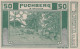 50 HELLER 1920 Stadt PUCHBERG IM MACHLAND Oberösterreich Österreich #PE387 - [11] Local Banknote Issues