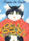 CAT KITTY Animals Vintage Postcard CPSM #PBQ919.GB - Chats