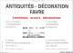 ADVP9-17-0695 - ANTIQUITES - DECORATION - FAVRE - MARENNES - Marennes