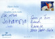 ÁNGEL NAVIDAD Vintage Tarjeta Postal CPSM #PAH595.ES - Anges