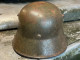 Delcampe - WW1 German M,16 Steel Helmet - (Mod.1916 Stahlhelm) - Afghan Used - Size ET 64 - Casques & Coiffures