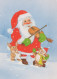 WEIHNACHTSMANN SANTA CLAUS WEIHNACHTSFERIEN Vintage Postkarte CPSM #PAJ551.DE - Santa Claus