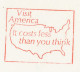 Meter Cover Netherlands 1973 USA - Embassy - Unclassified