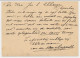 Trein Haltestempel Groningen 1881 - Lettres & Documents