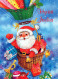 BABBO NATALE Natale Vintage Cartolina CPSM #PAJ969.IT - Santa Claus