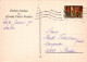 BABBO NATALE Natale Vintage Cartolina CPSM #PAJ828.IT - Santa Claus