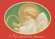 ANGELO Buon Anno Natale Vintage Cartolina CPSM #PAH088.IT - Anges