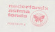 Meter Cover Netherlands 1973 Butterfly - Dutch Asthma Fond - Leusden - Autres & Non Classés